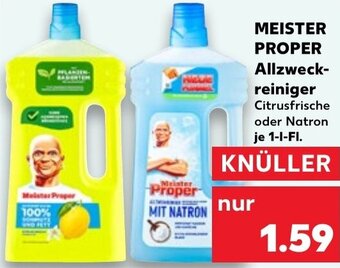 Kaufland MEISTER PROPER Allzweckreiniger 1-L-FI. Angebot
