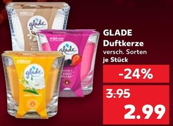 Kaufland GLADE Duftkerze Angebot