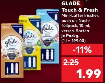 Kaufland GLADE Touch & Fresh Angebot