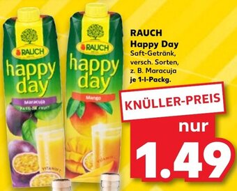 Kaufland RAUCH Happy Day 1 L Packg. Angebot