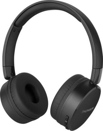 Conrad Thomson whp6011bt on ear kopfhörer bluetooth , kabelgebunden schwarz headset, lauts Angebot