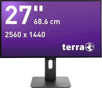 Conrad Terra led 2766w pv led-monitor eek f (a - g) 68.6 cm (27 zoll) 2560 x 1440 pixel 16:9 Angebot