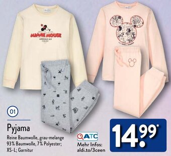 Aldi Nord Pyjama Angebot