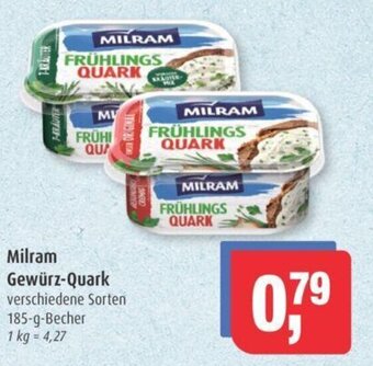 Markant Milram Gewürz-Quark 185g Angebot