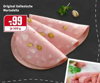 REWE Kaufpark Original Italienische Mortadella 100g Angebot