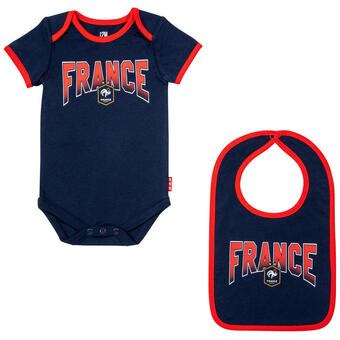 Decathlon Set aus baby-body + lätzchen frankreich 2022/23 Angebot