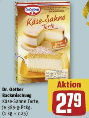 REWE Dr. Oetker Backmischung 385 g Pckg. Angebot