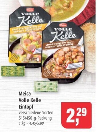 Markant Meica Volle Kelle Eintopf verschiedene Sorten 515/450-g-Packung Angebot