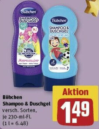 REWE Bübchen Shampoo & Duschgel 230 ml Fl. Angebot