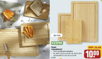 REWE Kesper Schneidebrett Angebot