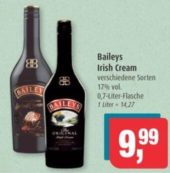 Markant Baileys Irish Cream verschiedene Sorten 700ml Angebot