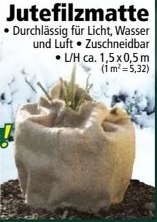 Norma Power Garden Jutefilzmatte ca. 1,5 x 0,5 m Angebot