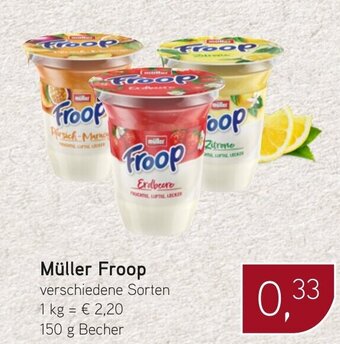 Dornseifer Müller Froop verschiedene Sorten 150 g Becher Angebot