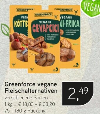 Dornseifer Greenforce vegane Fleischalternativen 75-180g Angebot