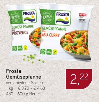 Dornseifer Frosta Gemüsepfanne verschiedene Sorten 480-600g Angebot