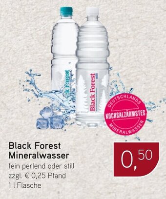 Dornseifer Black Forest Mineralwasser 1L Angebot
