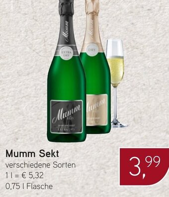 Dornseifer Mumm Sekt 750ml Angebot