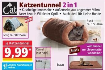 Norma Cat Katzentunnel 2 in 1 Angebot