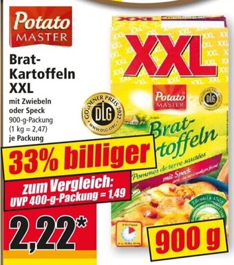 Norma Potato Brat- Kartoffeln XXL 900 g Angebot