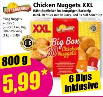 Norma GUT LANGENHOF Chicken Nuggets XXL 800 g Angebot