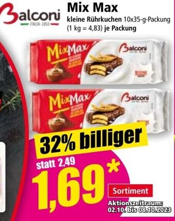 Norma Balconi MixMax 10 x 35 Packung Angebot