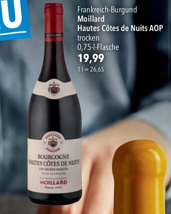 CITTI Markt Moillard Hautes Côtes de Nuits AOP trocken 750ml Angebot
