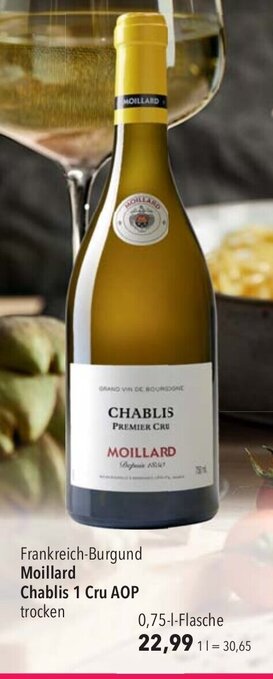CITTI Markt Moillard Chablis 1 Cru AOP trocken 750ml Angebot