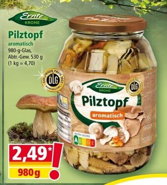 Norma Ernte Pilztopf 980 g Dose Angebot