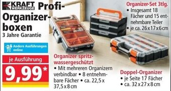 Norma KRAFT Profi-Organizer-boxen Organizer spritz-wassergeschützt Angebot