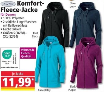 Norma Elle Nor Komfort-Fleece-Jacke S-XXL Angebot