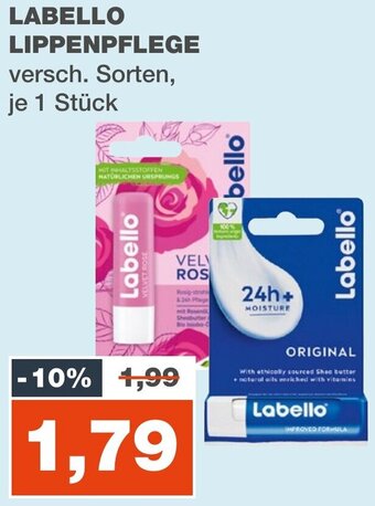 mein real LABELLO LIPPENPFLEGE 1 Stück Angebot