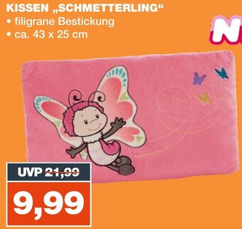 mein real KISSEN SCHMETTERLING Angebot
