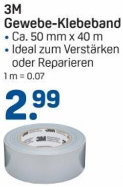 Rossmann 3M Gewebe-Klebeband Angebot