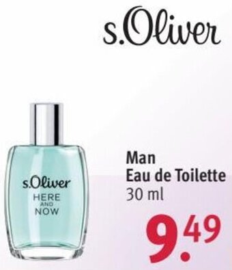 Rossmann s.Oliver Man Eau de Toilette 30 ml Angebot