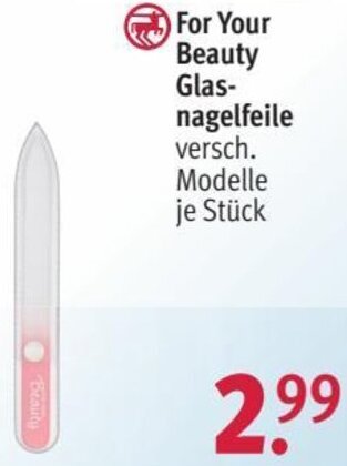 Rossmann For Your Beauty Glasnagelfeile Angebot