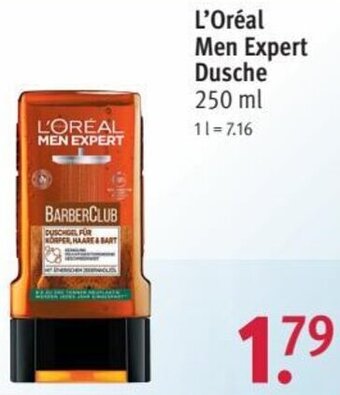 Rossmann L'Oréal Men Expert Dusche 250 ml Angebot