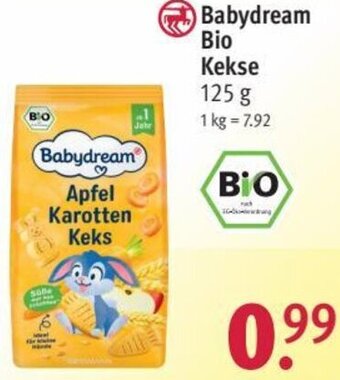 Rossmann Babydream Bio Kekse 125 g Angebot