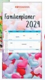 Rossmann Familienplaner 2024 Angebot