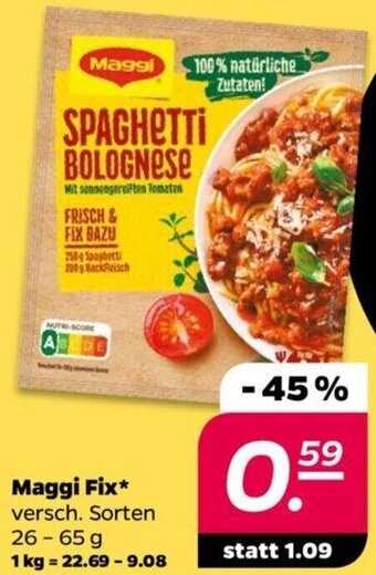 NETTO Maggi Fix 26-65 g Angebot