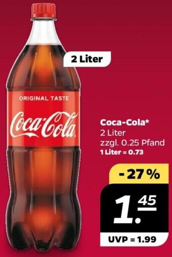 NETTO Coca-Cola 2 Liter Angebot