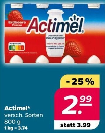 NETTO Actimel 800 g Angebot