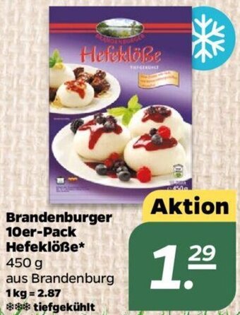 NETTO Brandenburger 10er-Pack Hefeklöße 450 g Angebot