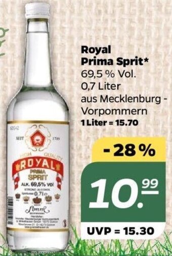 NETTO Royal Prima Sprit 0,7 Liter Angebot