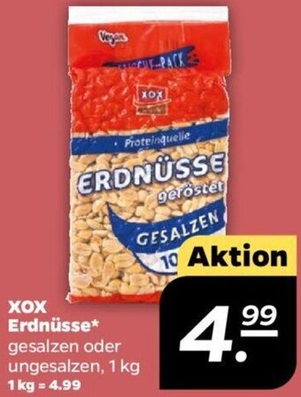 NETTO XOX Erdnüsse 1 kg Angebot
