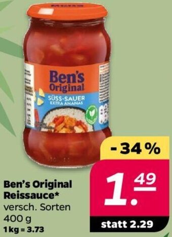 NETTO Ben's Original Reissauce 400 g Angebot