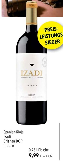 CITTI Markt Izadi Crianza DOP 750ml Angebot