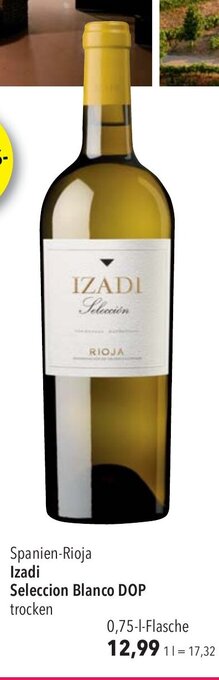 CITTI Markt Izadi Seleccion Blanco DOP trocken 750ml Angebot