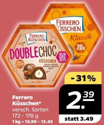 NETTO Ferrero Küsschen 172-178 g Angebot