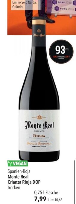 CITTI Markt Monte Real Crianza Rioja DOP trocken 750ml Angebot