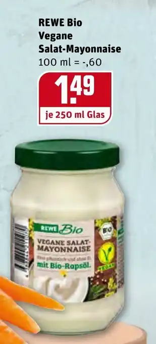 REWE Kaufpark Rewe Bio Vegane Salat Mayonnaise 250ml Angebot